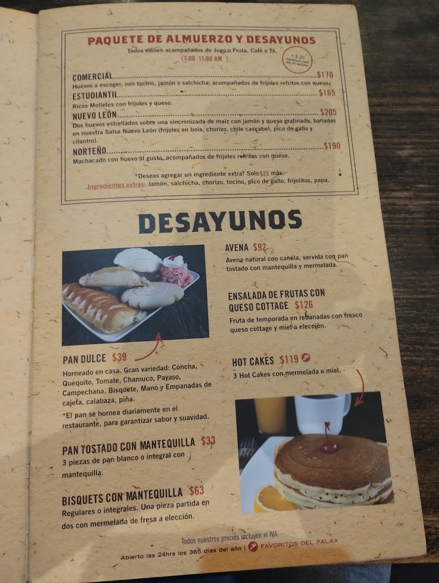 Palax Restaurante Menu - Image 3